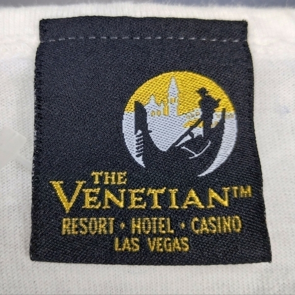VINTAGE the venetian las vegas women's one size t-shirt casino made in USA NWOT - Picture 6 of 7